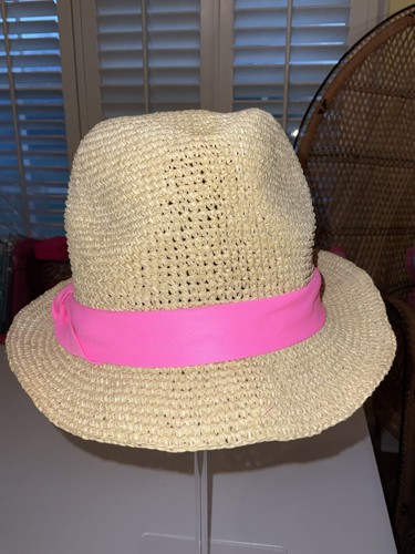 Lilly Pulitzer NWT Poolside Hat Prosecco Pink - Picture 17 of 22