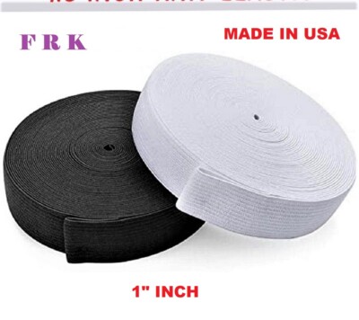 Elastic 1'' inch 10 yard high quality sewing elastic MADE IN USA FREE SHIPPING