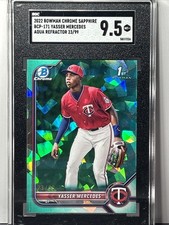 2022 Bowman Chrome Sapphire Edition Baseball Cards Checklist and Odds 17