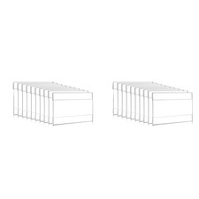 4 X 6 Inch Acrylic Sign Holder Wall Mount,Clear Wall Frame with  Sided1630