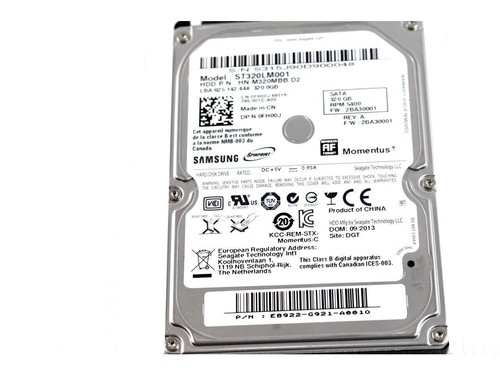 Dell Samsung ST320LM001 320GB 2,5" 9MM SATA 5400PRM Festplatte 0FH00J