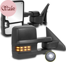 Pair Power Heated Tow Mirrors Compatible With 2019 2020 2021 2022 Dodge Ram 2500 Pair Power Heated Tow Mirrors Compatible With 2019 2020 2021 2022 Dodge Ram 2500