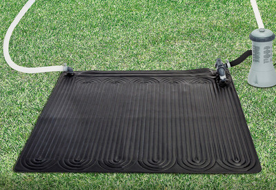 Intex Solar Mat Poolheizung 120 x 120 cm UV-beständiges Material Bypass-Ventil