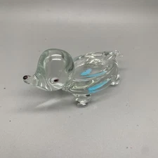 VTG Salt Cellar Glass Salt Cellar Dog? Unusual Different