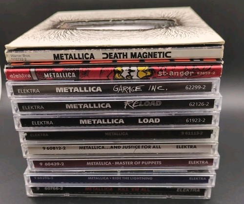 Metallica CD Lot Of 10 - Ride The Lightning, Master Of Puppets, Load (READ DESC) - Picture 23 of 23
