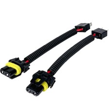9005 9006 to H7 Exchange Connector Retrofit Pigtail Wiring Harness Adapters E...