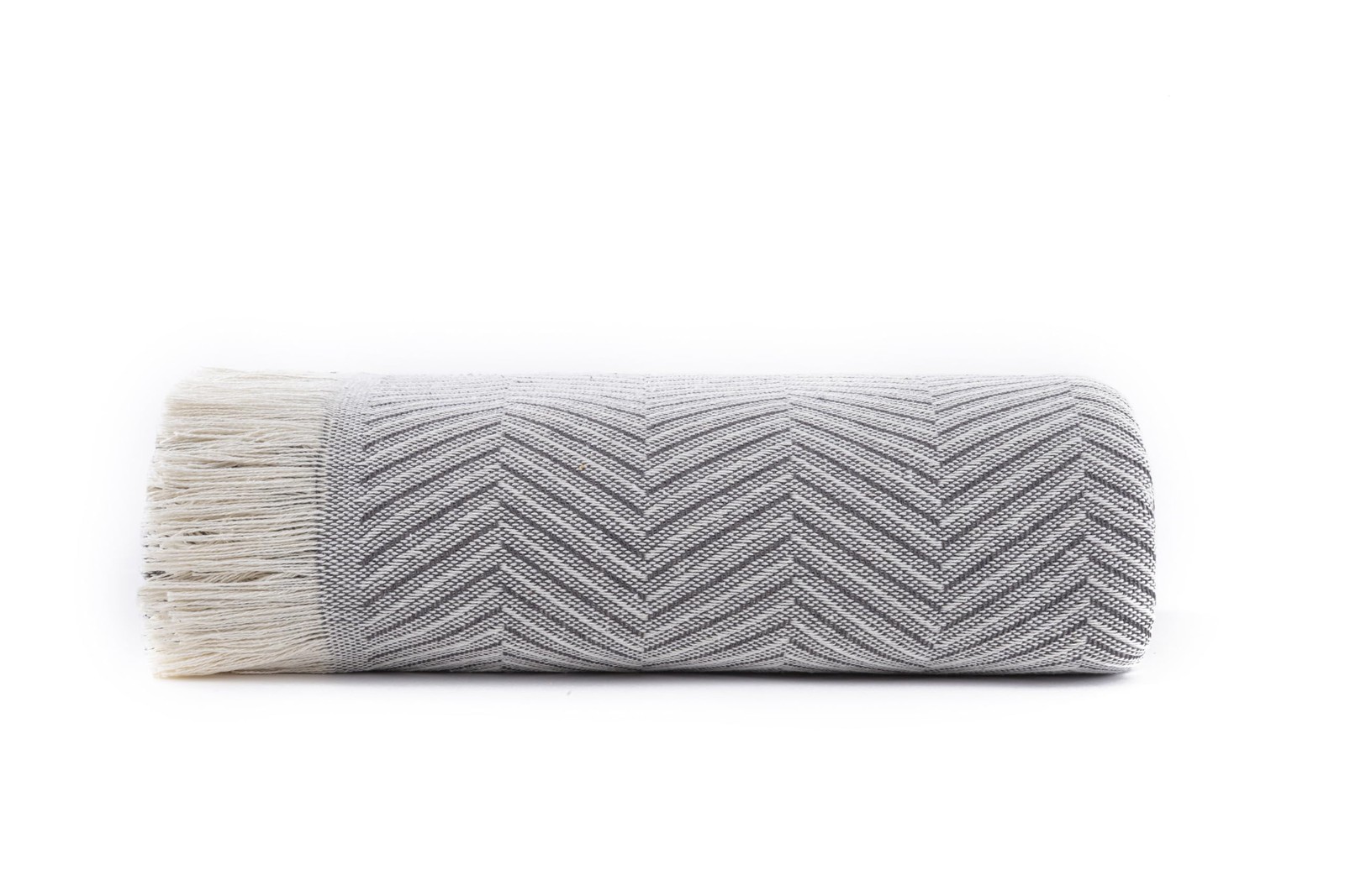 Plaid pour lit et canapé anti-poussière grand format en maille protectrice grise