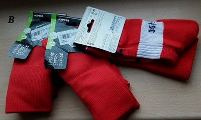 3x Kipsta fußball Socken  Gr 31/34,  35/38  Neu Ungetragen 