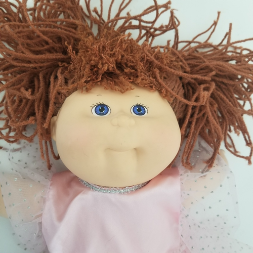 1990-1991 Hasbro First Edition Crim n Curl Red Hair Cabbage Patch Kid 14" Puppe - Bild 8 von 19