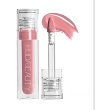 Huda Beauty Sugar Baby Faux Filler Lip Gloss Extra Shine, 0.13 fl oz