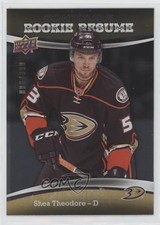 2015-16 Upper Deck Contours Rookie Resume 96/399 Shea Theodore #RR-19 8d2