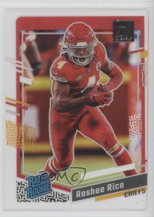 Rashee Rice Panini Clearly Donruss #79 Base