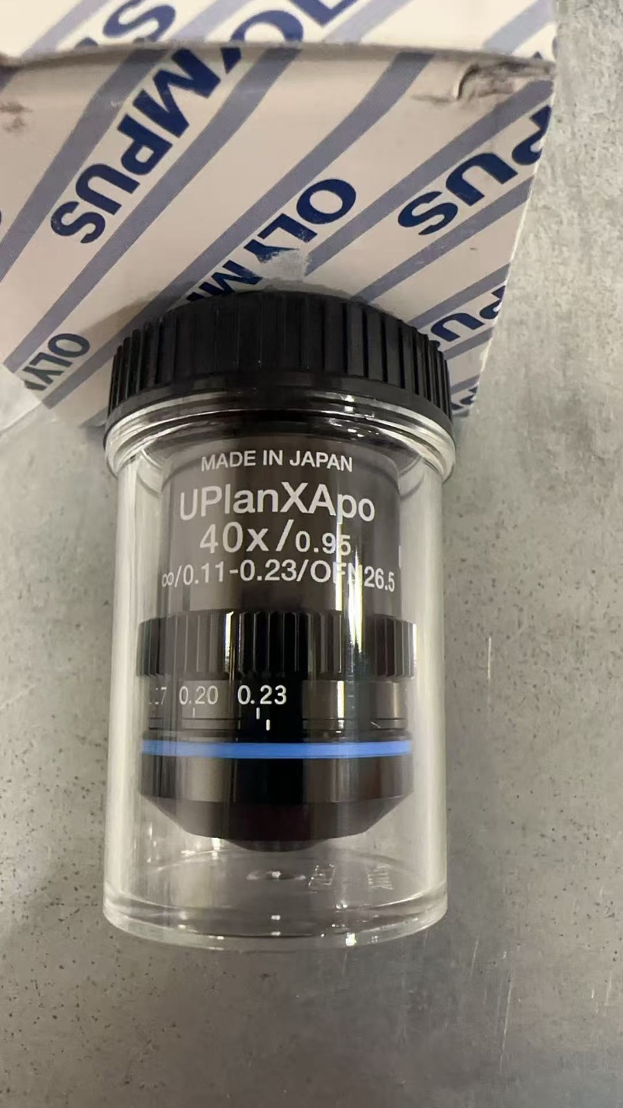 Olympus UPlanSApo 40x/0.95 Infinity/0.11-0.23/FN26.5 UIS 2 Objective