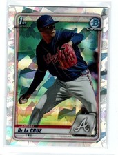 2020 Bowman Chrome Atomic Refractors #BCP115 Jasseel De La Cruz (ref 172339)