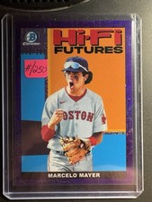 2022 Bowman - Hi-Fi Futures Marcelo Mayer #HIFI-1 Purple Mojo Refractor /250 Rc