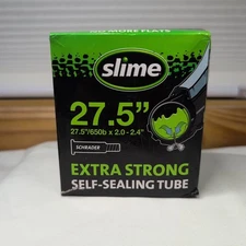 Slime Self-Sealing Bike Inner Tube 27.5" x 2.0-2.40" Schrader Valve Extra Strong