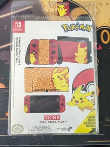 Pokemon Nintendo Switch Pikachu Skin Dock Controller Switch 
