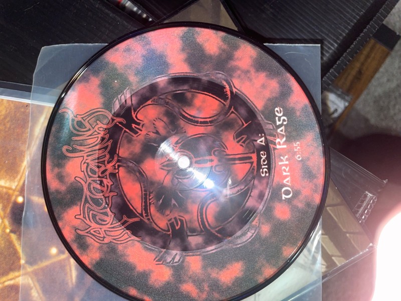 Aeternus 7” pic ep Immortal Obtained Enslavement Darkthrone Satyricon Gorgoroth