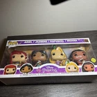Funko Pop! Disney Princess Ariel Jasmine Rapunzel Moana 4 Pack Special Edition
