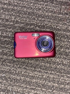 Vivitar ViviCam X029 10.1MP Digital Camera - Strawberry