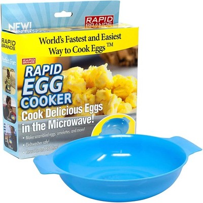 Rapid Egg Cooker Microwave Scrambled Eggs & Omelettes in 2 Minutes