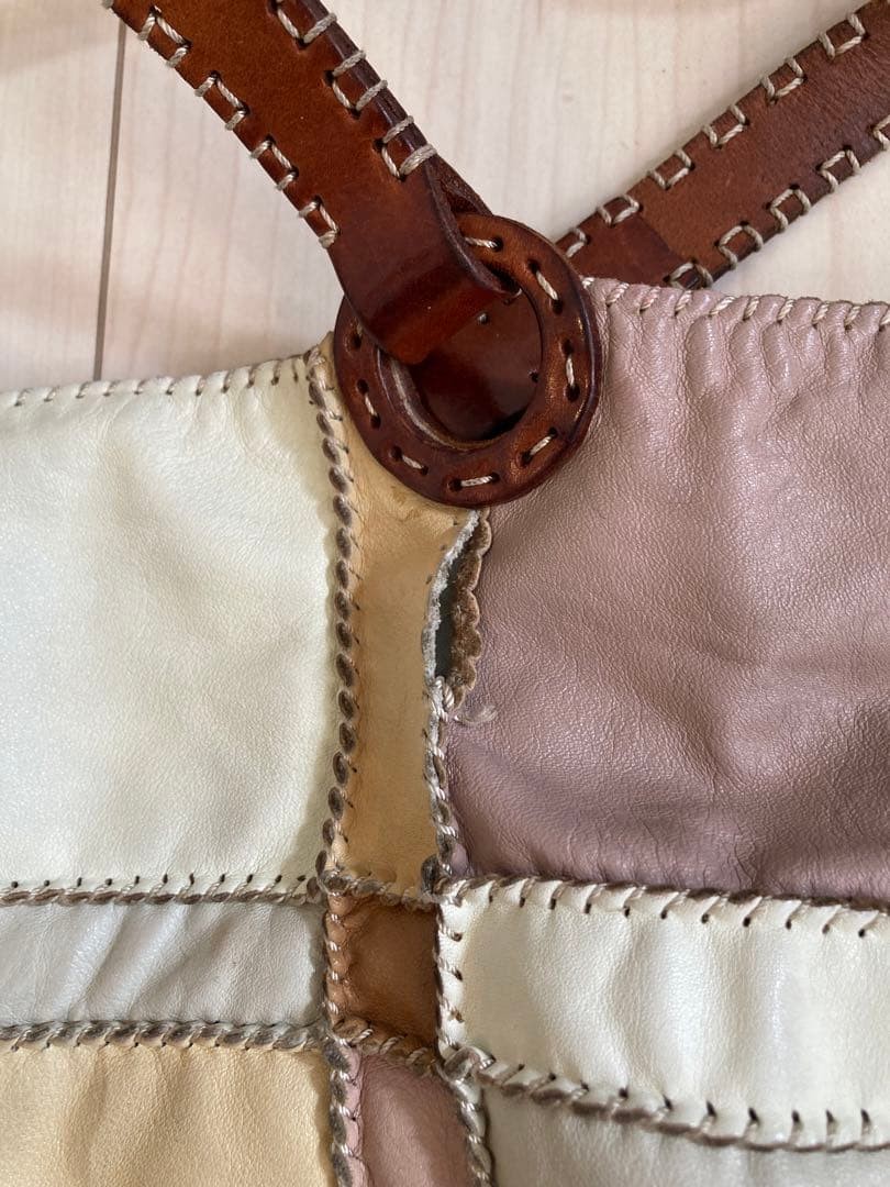 JAMIN PUECH Leather patchwork tote bag - image 8