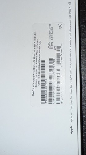 Apple Watch Series 10 Cellular + GPS débloqué neuf (sans boîte ouverte) - Photo 2 sur 4