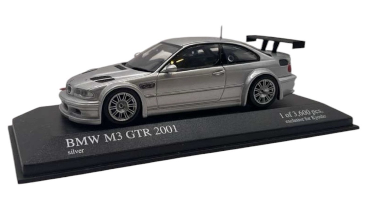 Minichamps Kyosho 1/43 BMW M3 GTR (Silver) LE 3600 Pcs | eBay