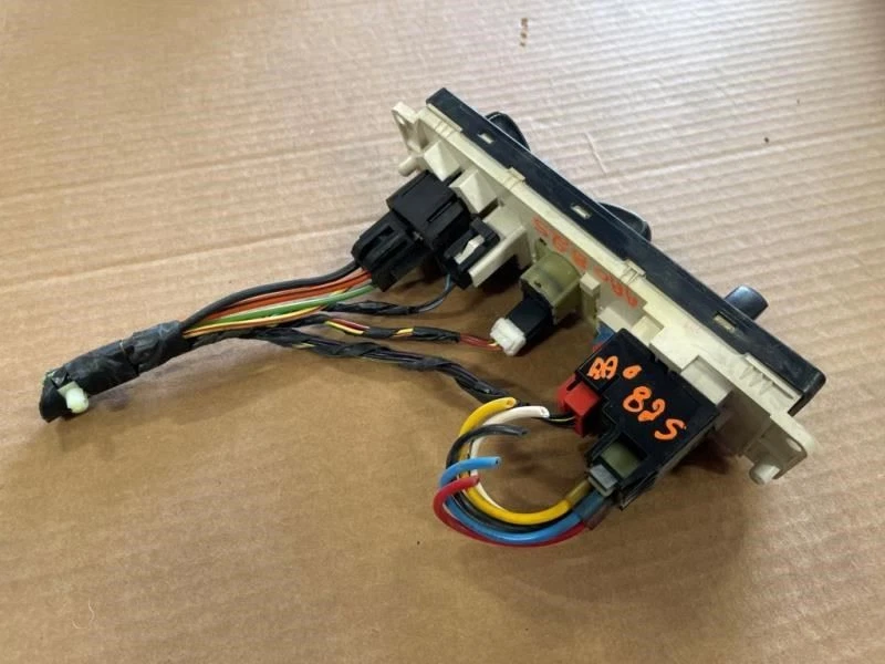 Interruptor de CA control de temperatura manual usado 99-02 Ford F250 F350 Super Duty Foto 4 de 4