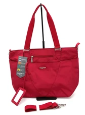 Baggallini Avenue Red Tote Bag NWT