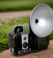 KODAK Brownie Hawkeye Camera Flash Kodalite Flasholder Flashguard Rochester USA