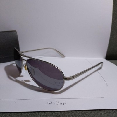 DITA Pre-Owned Flight Titanium Teardrop Sunglasses