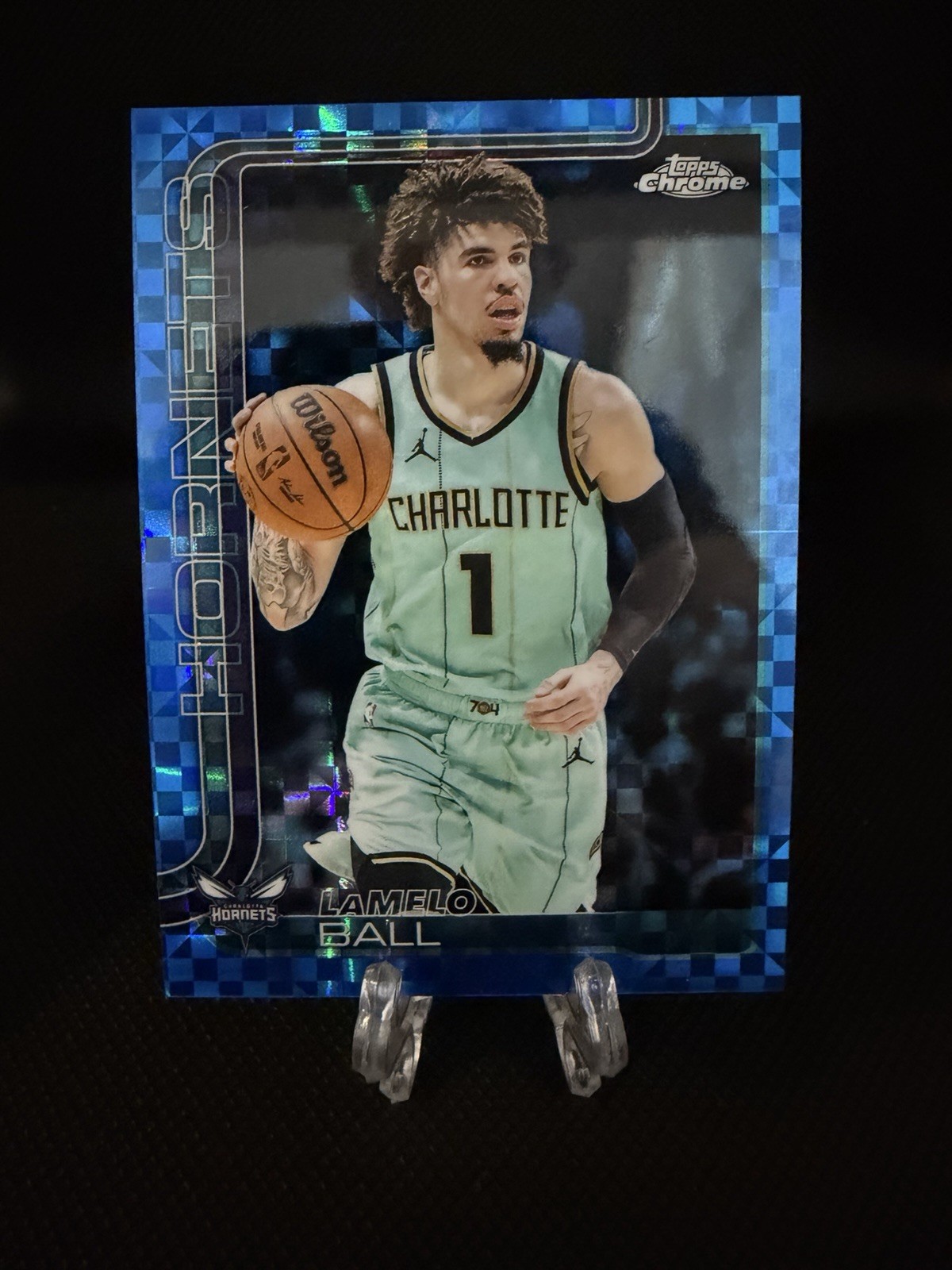 2025-26 Topps Chrome - LaMelo Ball #39 Blue X-Fractor