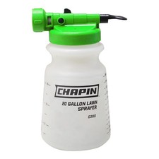 Chapin G390 Hose End Sprayer for Water Soluble 20-Gallon, Translucent White