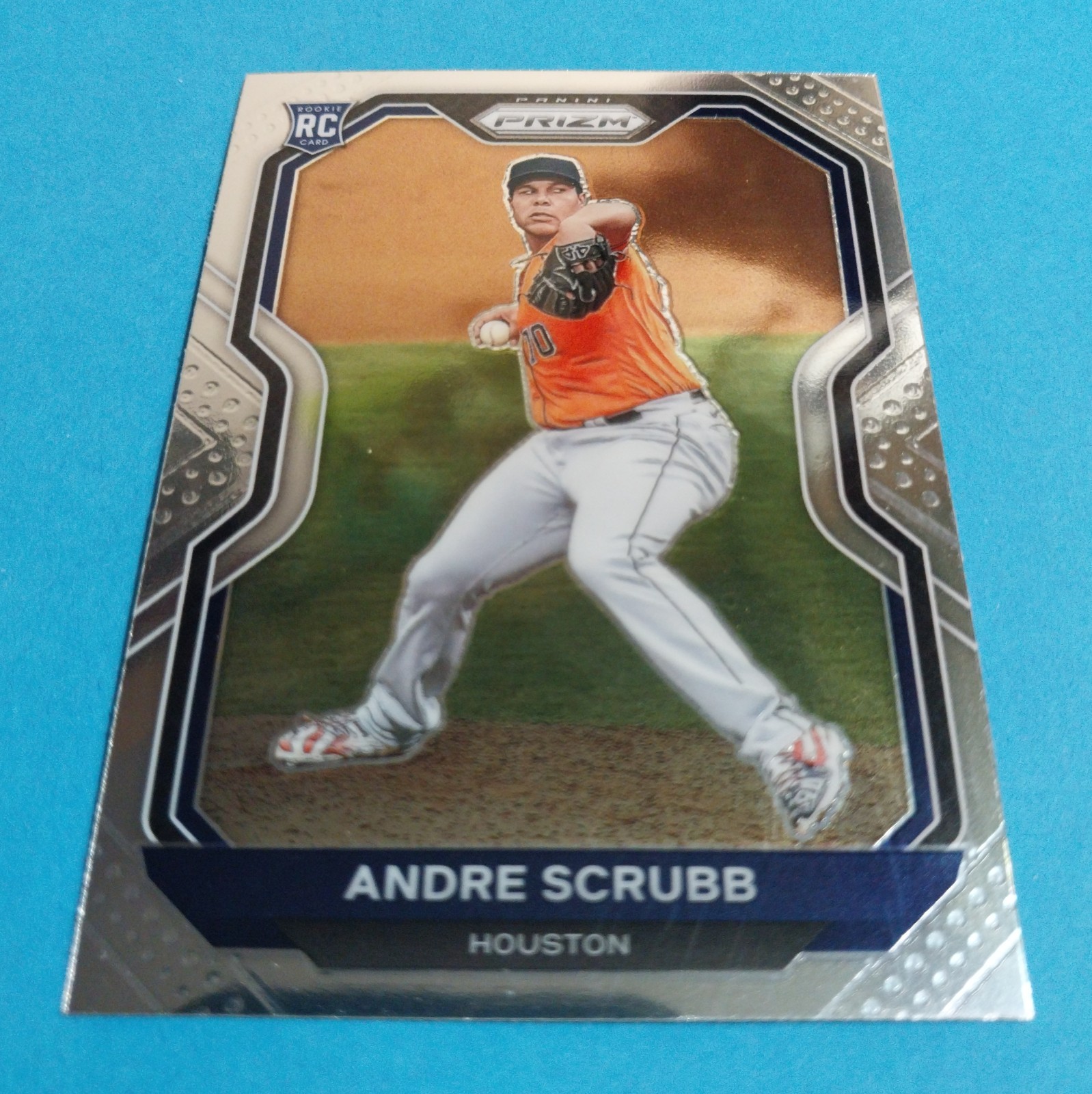 2021 Panini Prizm Baseball Andre Scrubb RC #54 Houston Astros 