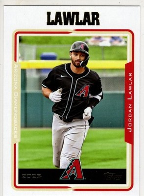 2025 Topps Archives Baseball Jordan Lawlar No. 205 Arizona Diamondbacks