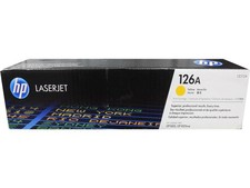 Genuine HP CE312A 126A Yellow Toner Cartridge - NEW SEALED