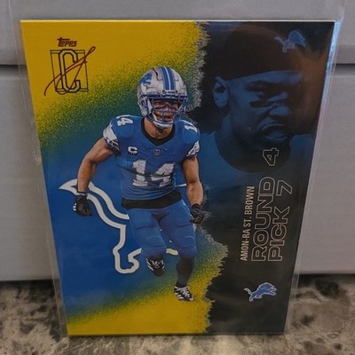 Topps Signature Class 2025 Amon-Ra St. Brown Lions NFL