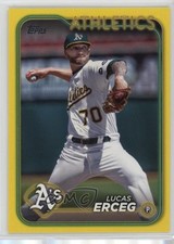 2024 Topps Update Yellow Lucas Erceg #US93 0m80