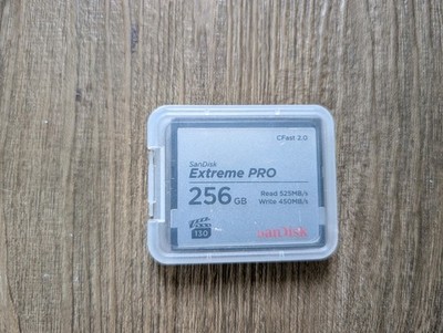 SanDisk 256GB Extreme PRO  CFast  Memory Card (SDCFSP-256G-G46D)