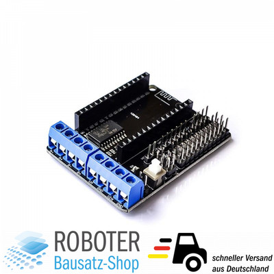 ESP-12E ESP8266 IoT WiFi Motorshield L293D Motortreiber H-Brücke NodeMCU