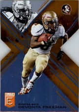2017 Elite Draft Picks Status Die Cut Orange #29 Devonta Freeman - FB