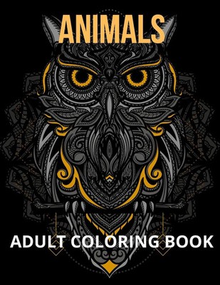 Jocelyn Crawford | Animals Adult Coloring Book | Taschenbuch | Englisch (2021)
