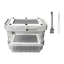 Futterbox für Schaben, Futter für Mehlwürmer, Brutkasten Grillen und Schaben