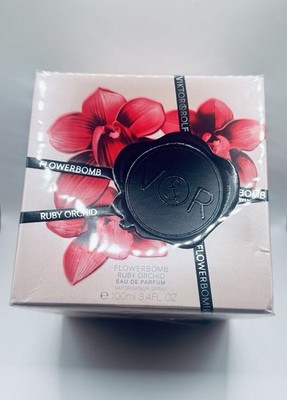 FLOWERBOMB Ruby Orchid 3.4 Oz EDP Spray by Viktor & Rolf - New Sealed BOX