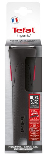 Tefal Ingenio schwarz abnehmbarer Griff, stapelbar, abnehmbar, 3-Punkt Sicherheit... - Bild 3 von 3