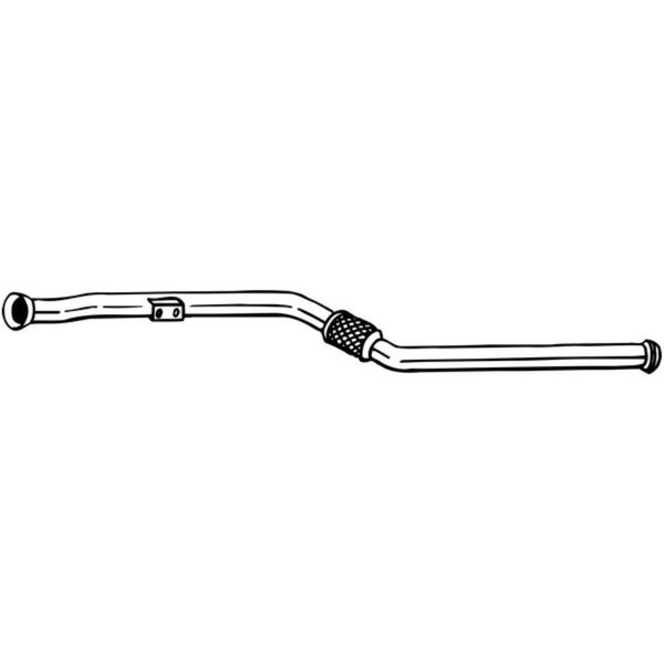 Bosal Abgasrohr Hosenrohr FüR Mercedes-Benz C-Klasse T-Model S203 W203 CL203-image