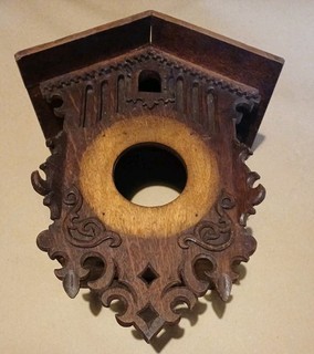 Decorative Cuckoo Clock Case For Spares Or Repairs