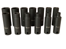 Cornwell Tools 13 Piece 38 Drive Metric Deep Impact Socket Set Cbpi2lm Nice
