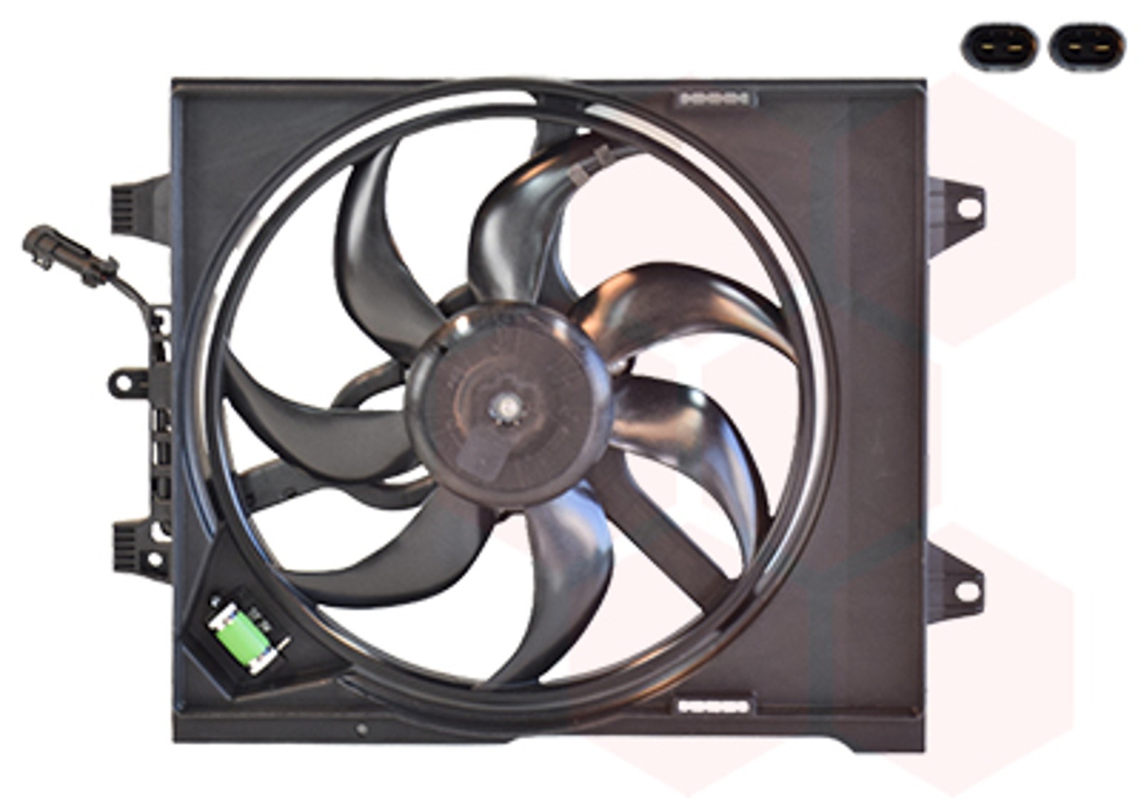 LüFter MotorküHlung Van Wezel 1604747 FüR Fiat 500 312AG1A 312AXG1A 312 AXG11-image